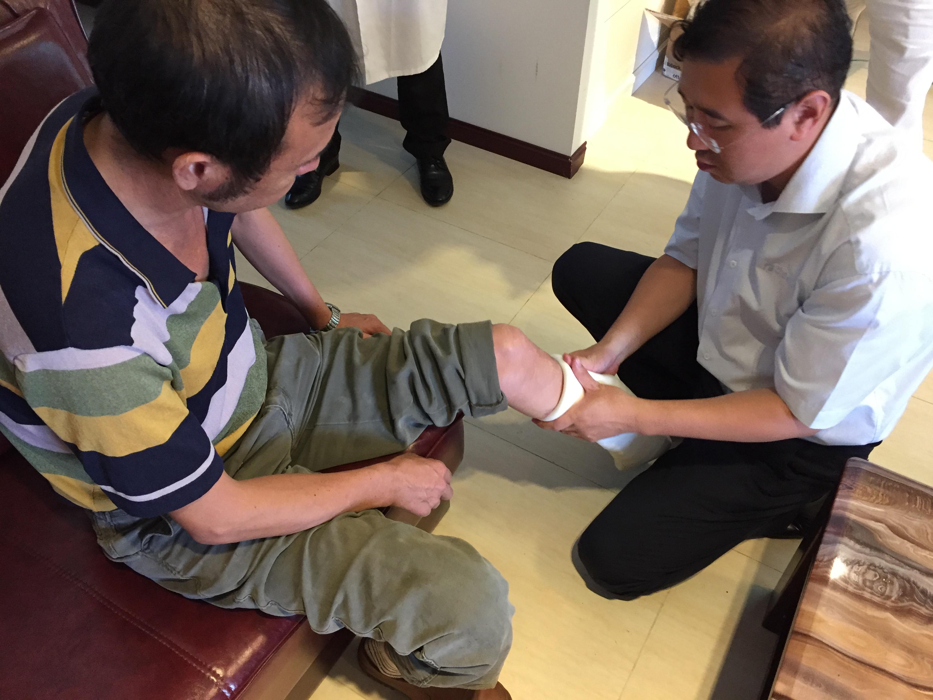 截肢患者進行安裝假肢應(yīng)該考慮問題事項(圖1)